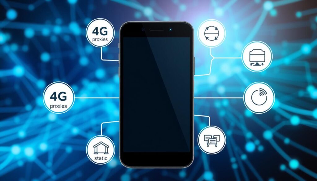 Types of mobile proxies including 4G mobile proxies, 5G mobile proxies, rotating and dedicated mobile proxies Types of mobile proxies including 4G mobile proxies, 5G mobile proxies, rotating and dedicated mobile proxies