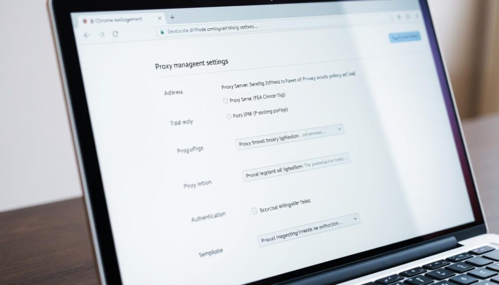 proxy management in chrome